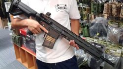 画像：投稿「16インチバレルとロングレイルを搭載した、HK416の口径拡大モデル　アーリーバリアント再入荷です♡」のサムネイル画像